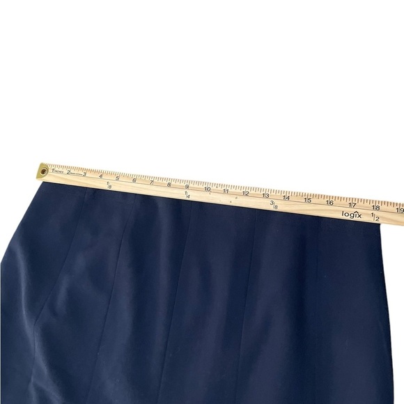 Nine West Blue Pleaded Skirt with Stretch.   Size:14 - Picture 7 of 7